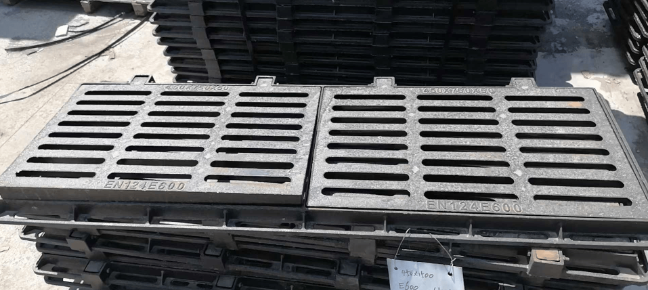 封开球墨铸铁连体双篦展示