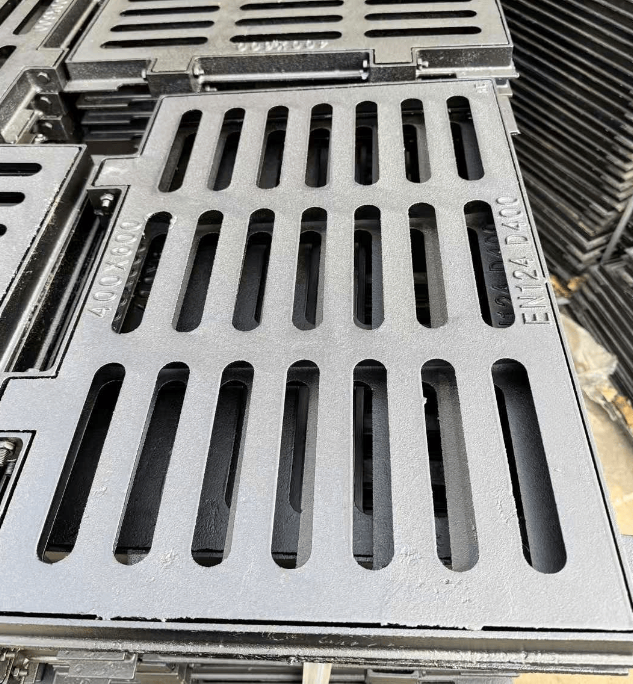 封开球墨铸铁雨水单篦展示